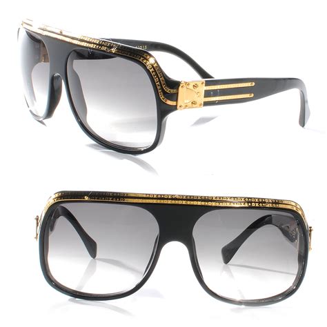 lv millionare sunglasses|1.1 millionaires sunglasses black.